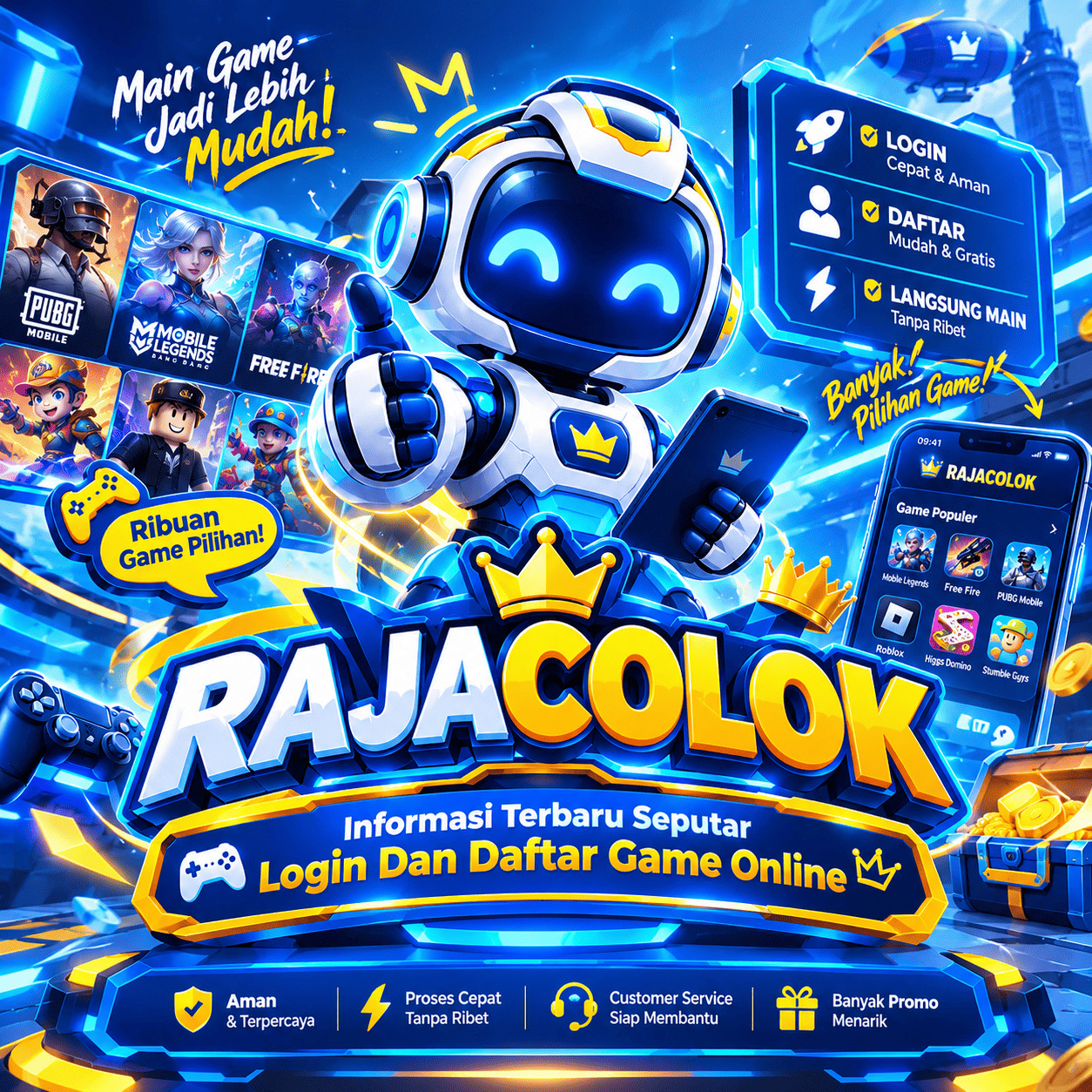RAJACOLOK: Akses Link Game Online Berkualitas Dengan Layanan Profesional